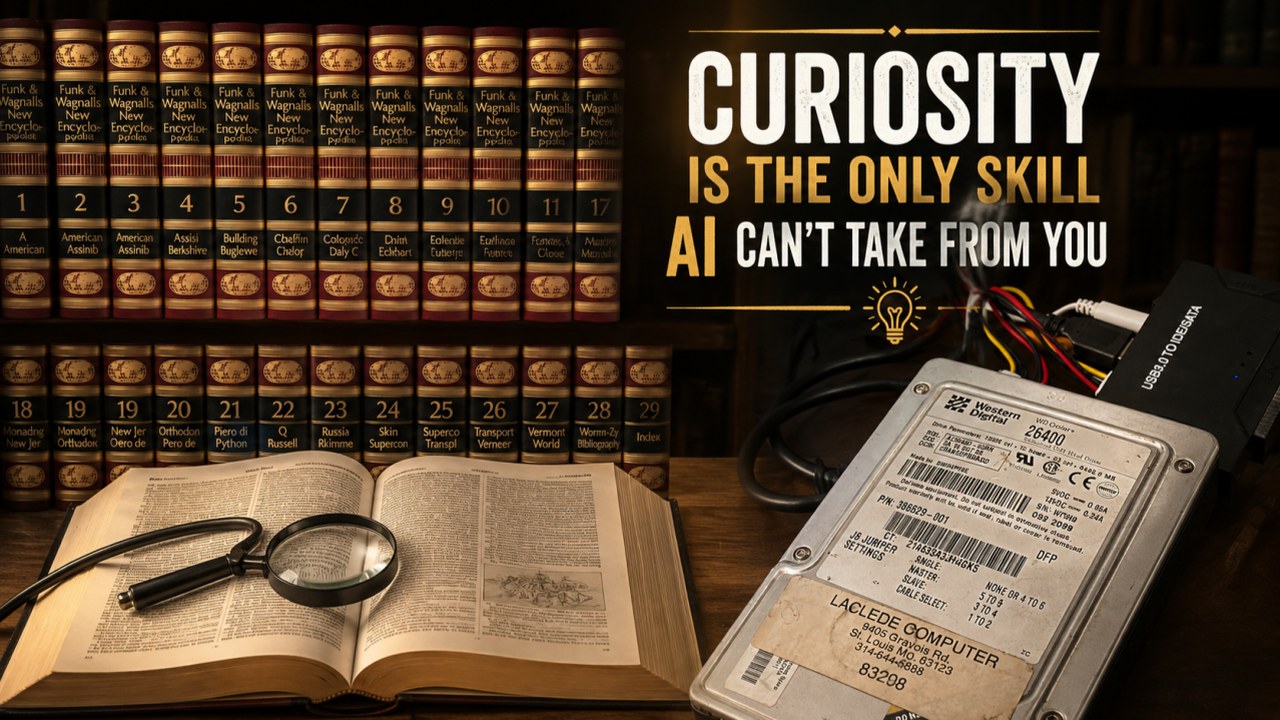 Curiosity Is the Only Skill AI Can't Take From You