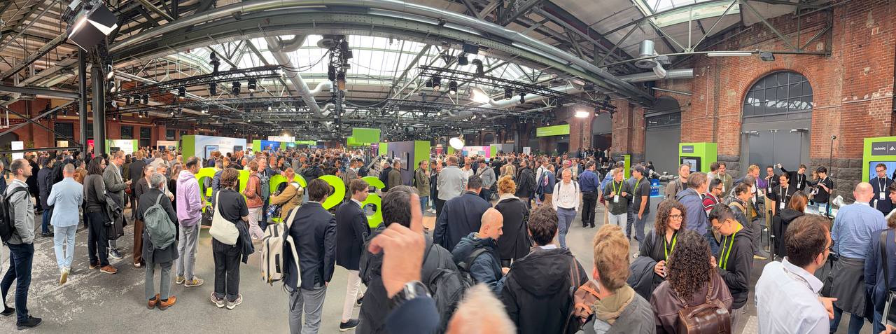 The packed GTC Berlin show floor