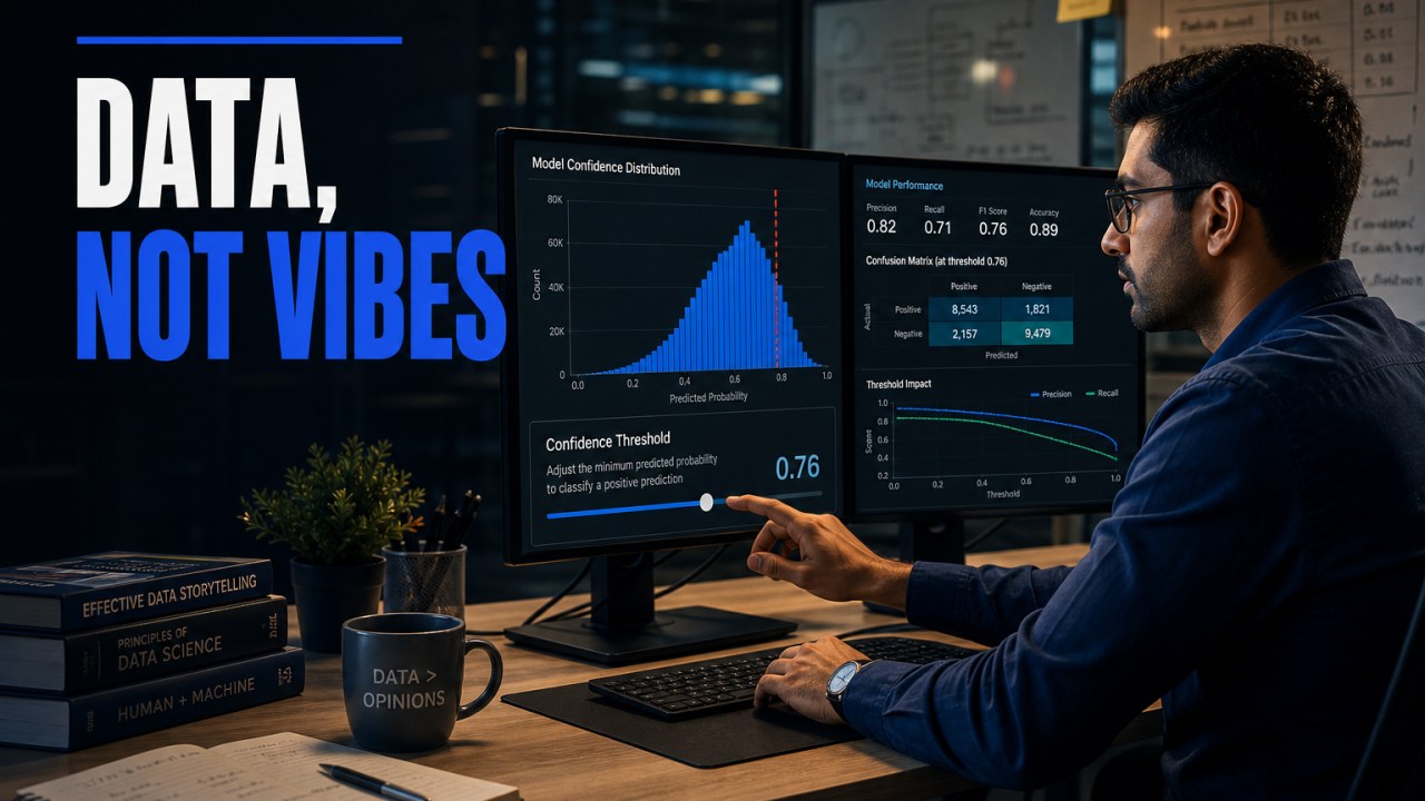 Setting Confidence Thresholds With Data, Not Vibes