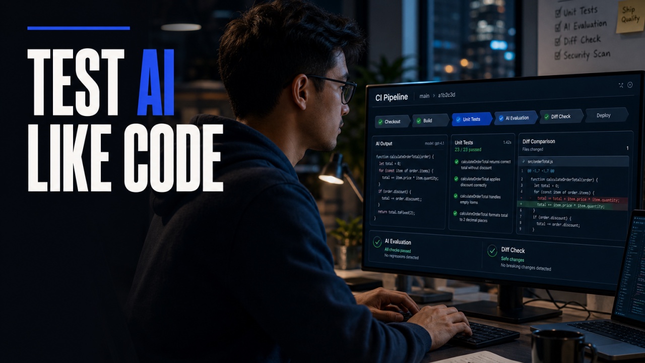 Testing AI Outputs the Way You Test Code