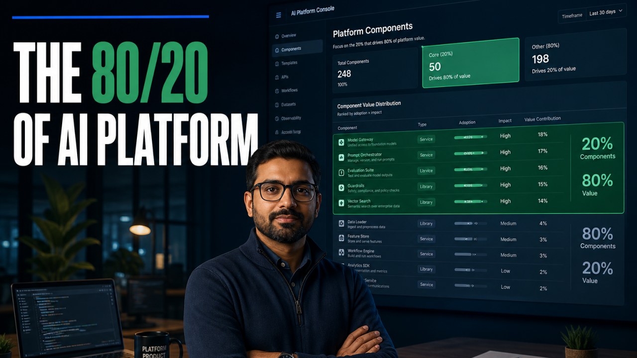 The 80/20 of an Internal AI Platform