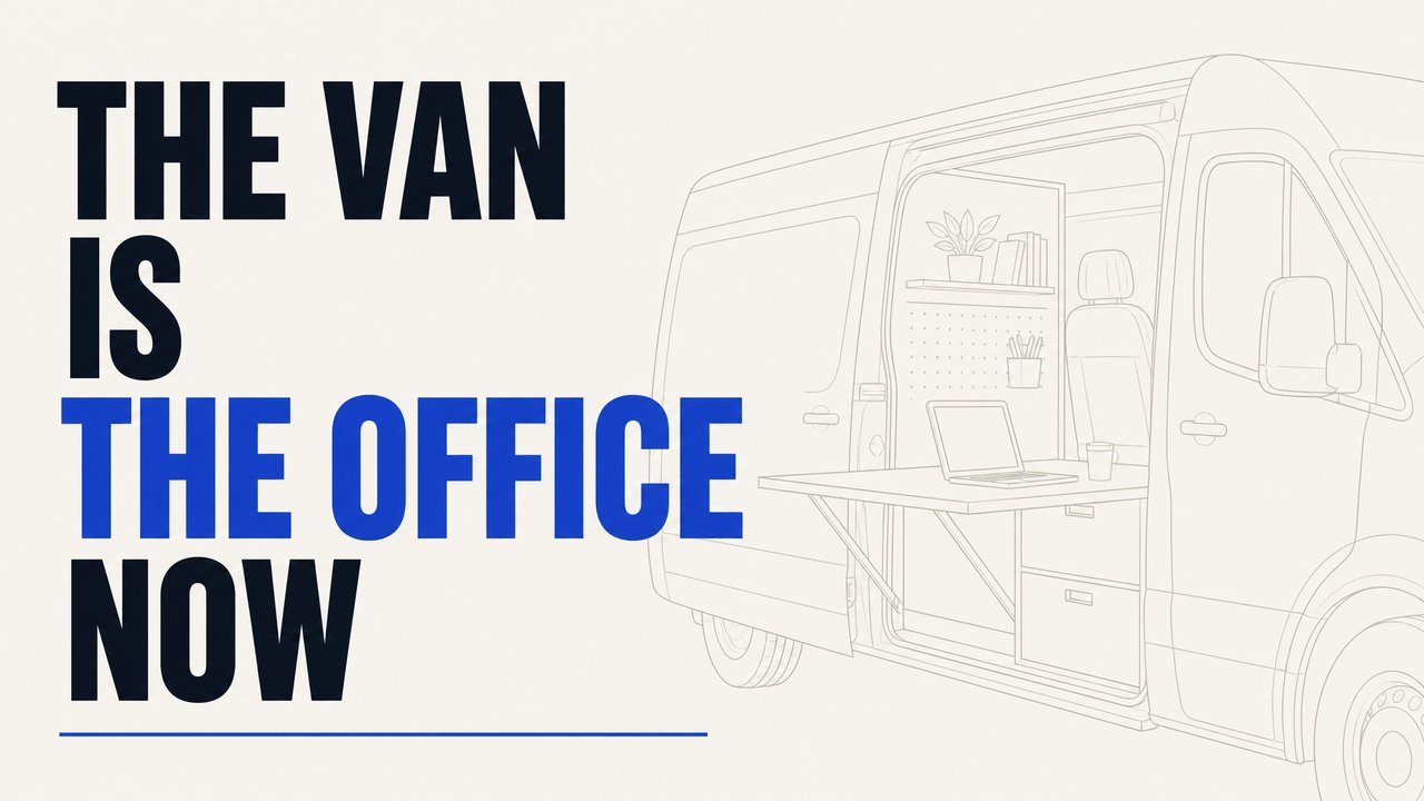 The Van Is the Office Now