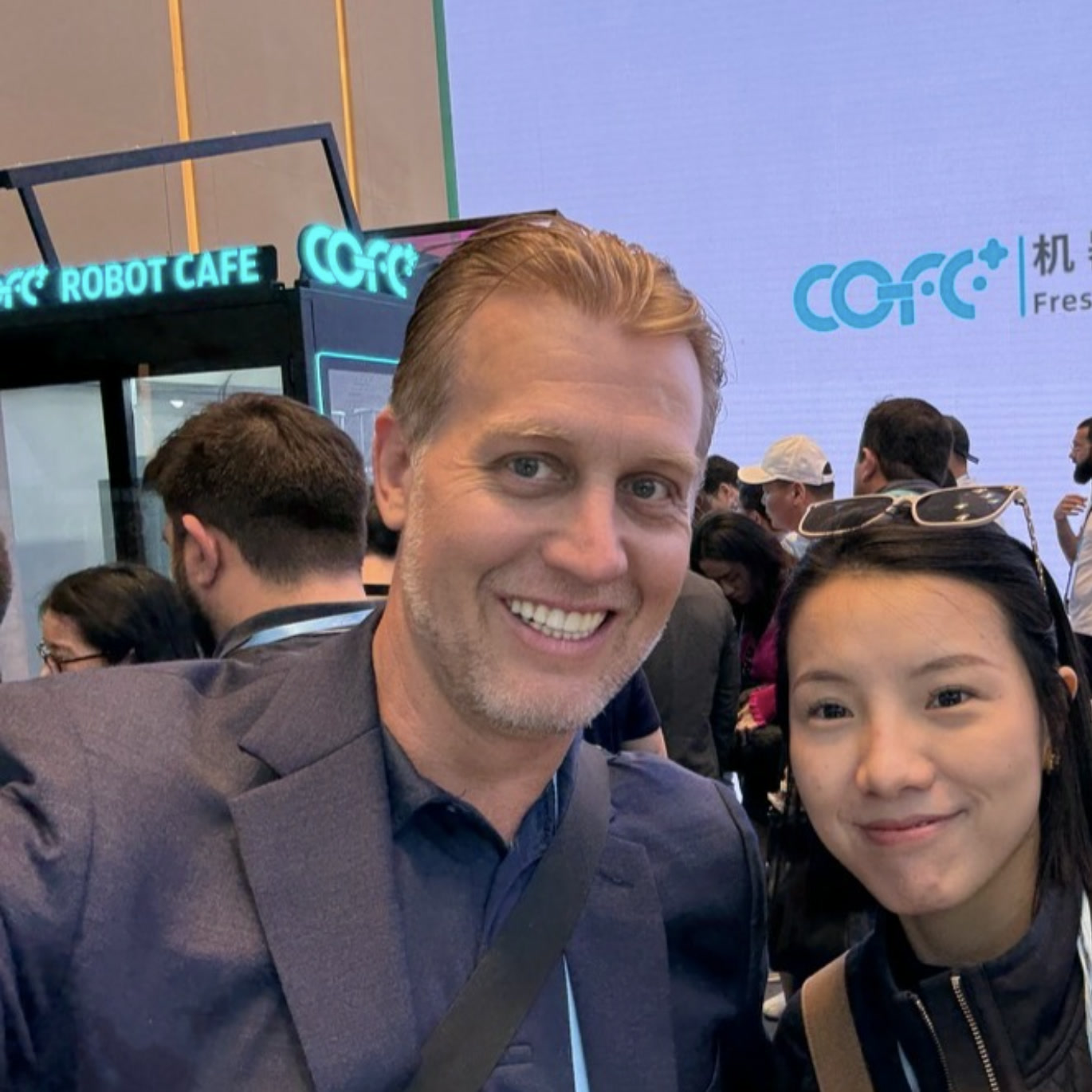 The Robot Cafe at the Canton Fair
