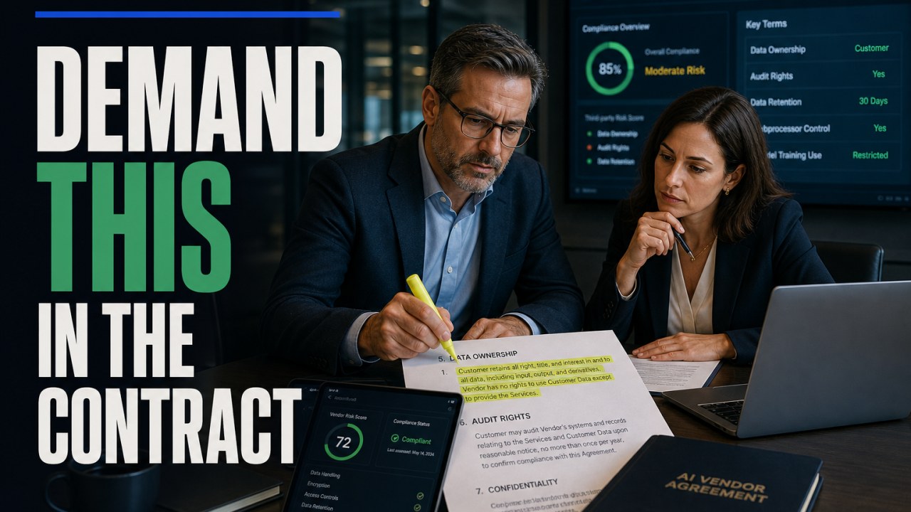 What to Demand in an AI Contract