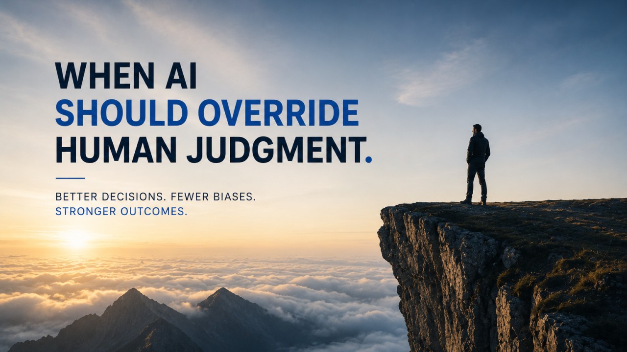 when ai should override human judgment